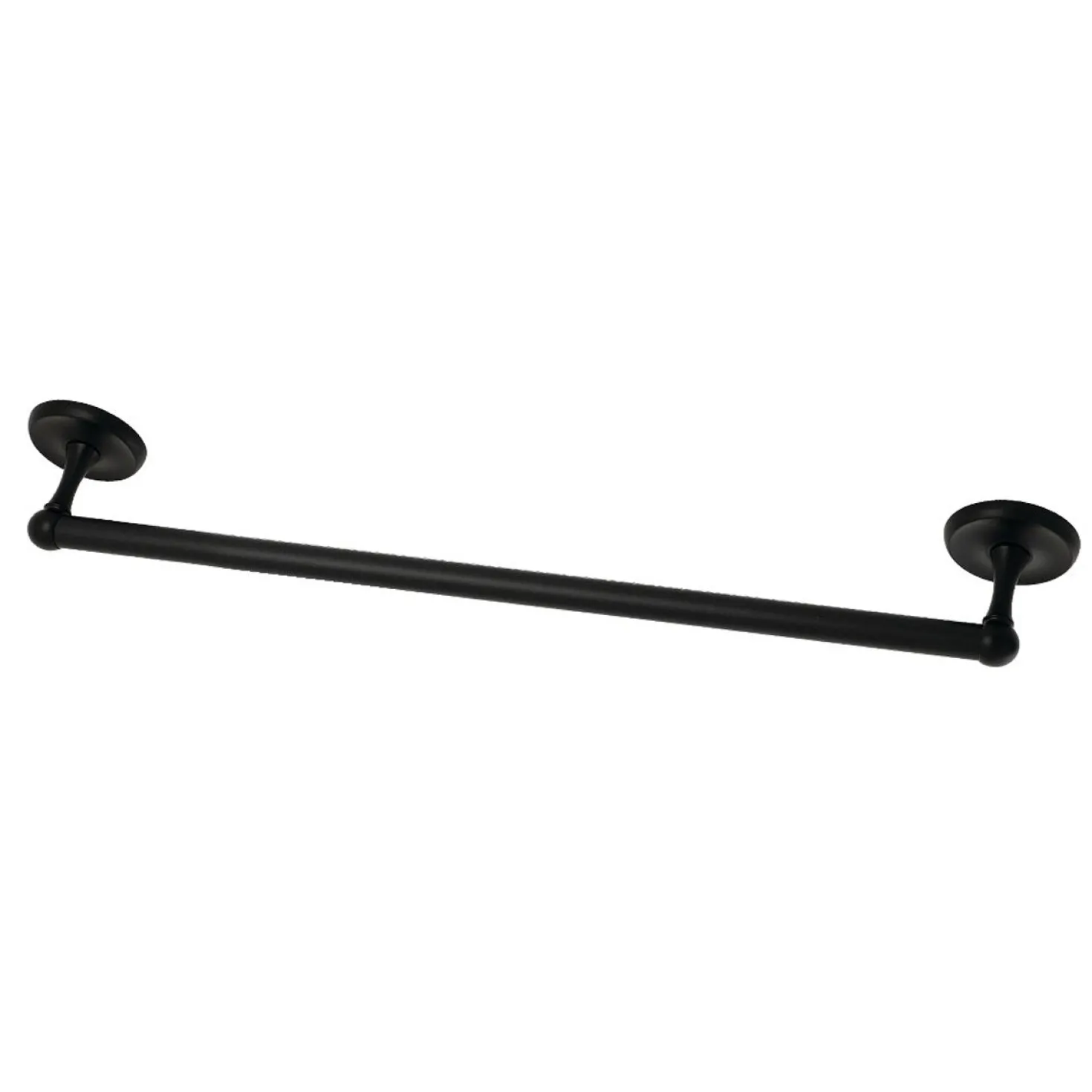 Kingston Brass Classic 18-Inch Towel Bar in Matte Black