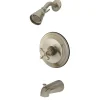 Kingston Brass Classic Restoration Single Handle Tub and Shower Faucet
