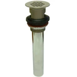 Kingston Brass Classic Solid Grid Drain with Overflow