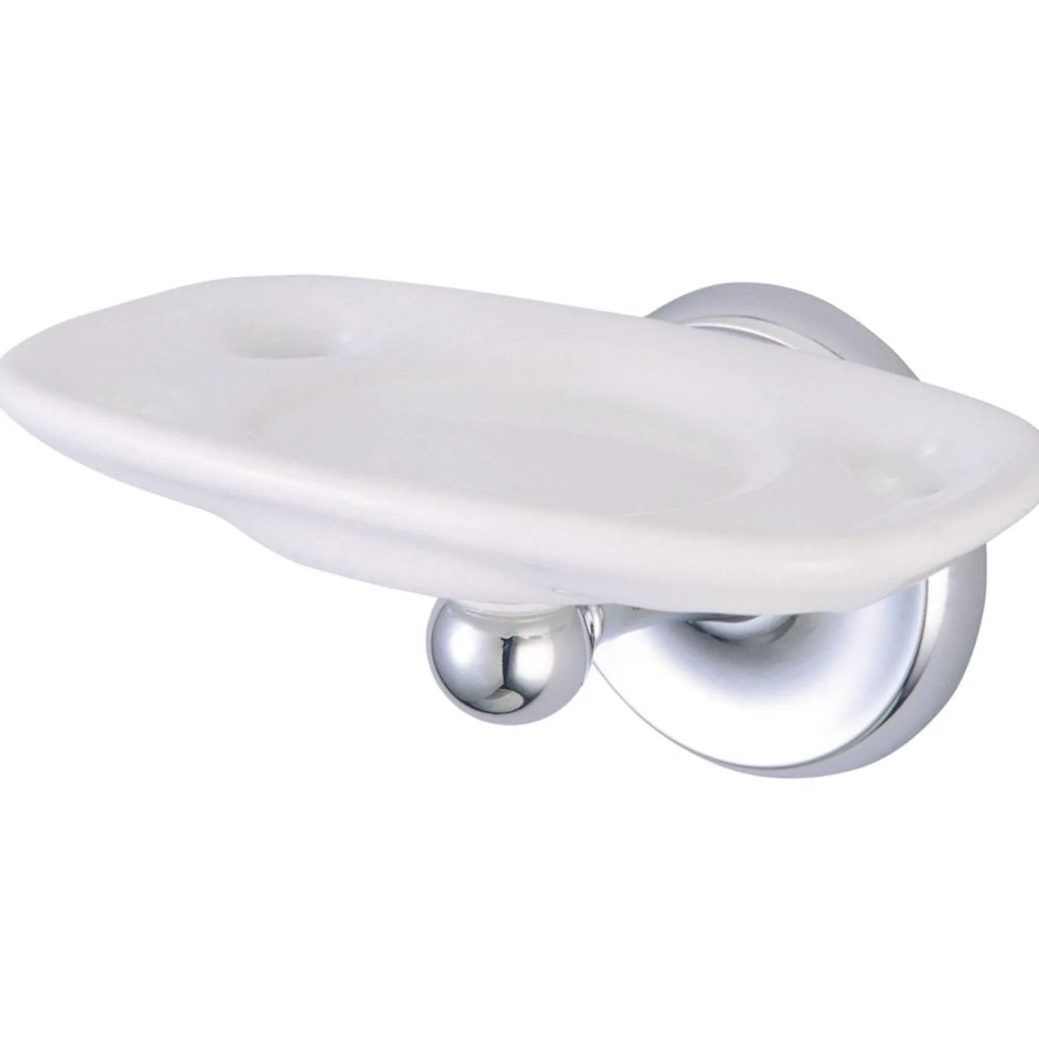 Kingston Brass Classic Wall Mount Toothbrush and Tumbler Holder in Polished Chrome