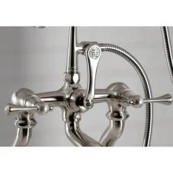 Kingston Brass Clawfoot Tub Faucet with Hand Shower