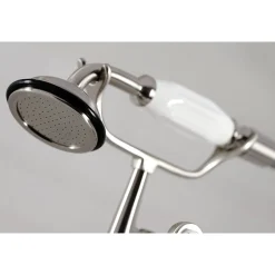 Kingston Brass Clawfoot Tub Faucet with Hand Shower