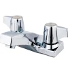Kingston Brass Columbia Two Handle 4" Centerset Lavatory Faucet in Polished Chrome