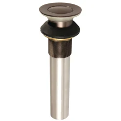 Kingston Brass Complement Push-Up Drain with Overflow