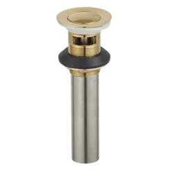 Kingston Brass Complement Push-Up Drain with Overflow