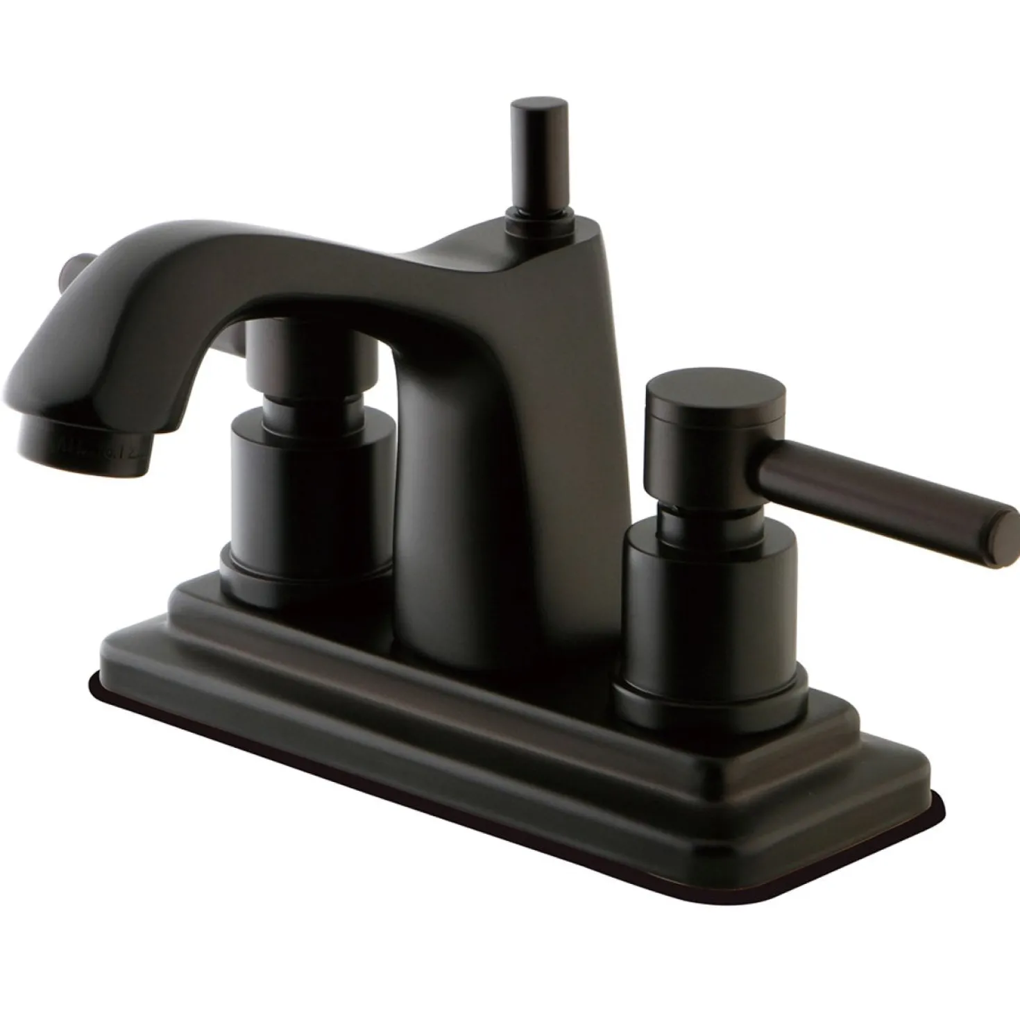 Kingston Brass Concord 4" Centerset Lavatory Faucet with Brass Pop-up and Two Handle