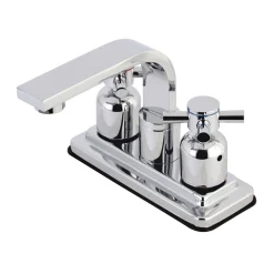 Kingston Brass Concord 4" Centerset Deck Mount Bathroom Faucet