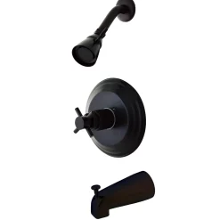 Kingston Brass Concord Contemporary Single Handle Tub and Shower Faucet