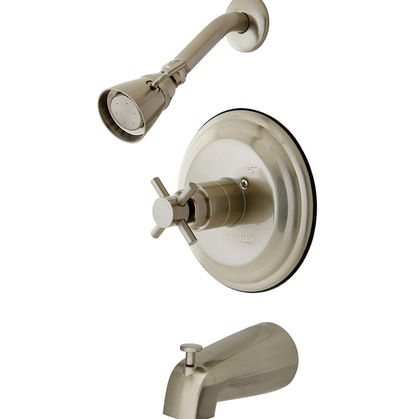 Kingston Brass Concord Contemporary Single Handle Tub and Shower Faucet