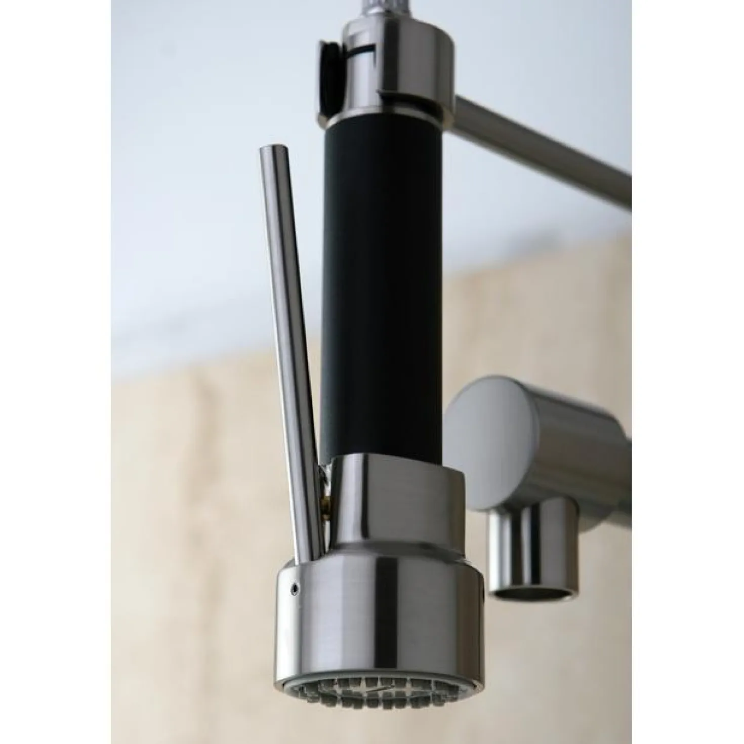 Kingston Brass Concord Cusinxel Single Handle Pull-Down Kitchen Faucet