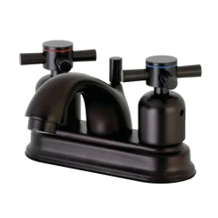 Kingston Brass Concord Deck Mount 4-Inch Centerset Bathroom Faucet