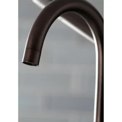 Kingston Brass Concord Deck Mount 2-Hole Tub Filler with Hand Shower