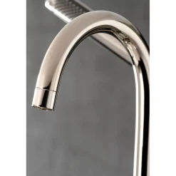 Kingston Brass Concord Deck Mount 2-Hole Tub Filler with Hand Shower