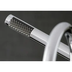 Kingston Brass Concord Deck Mount 2-Hole Tub Filler with Hand Shower