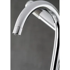 Kingston Brass Concord Deck Mount 2-Hole Tub Filler with Hand Shower