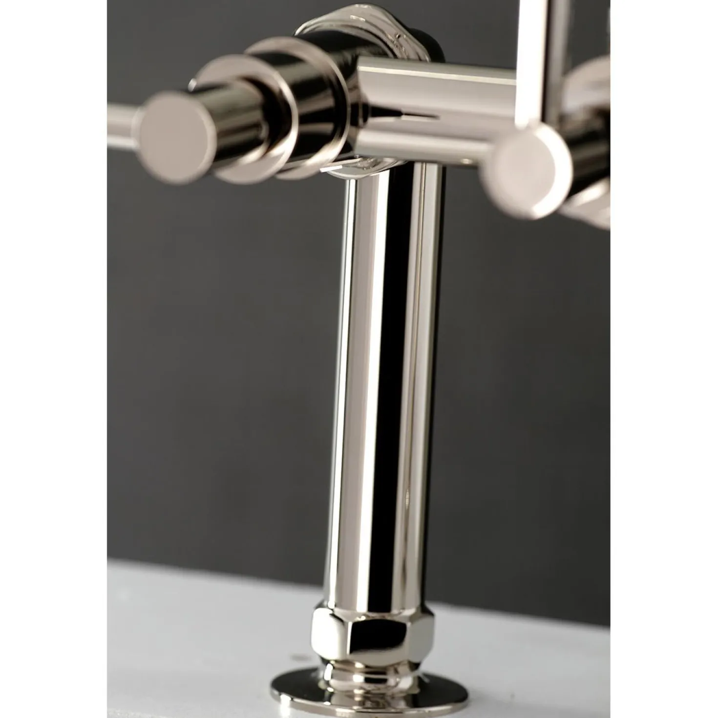 Kingston Brass Concord Deck Mount Tub Filler with Hand Shower