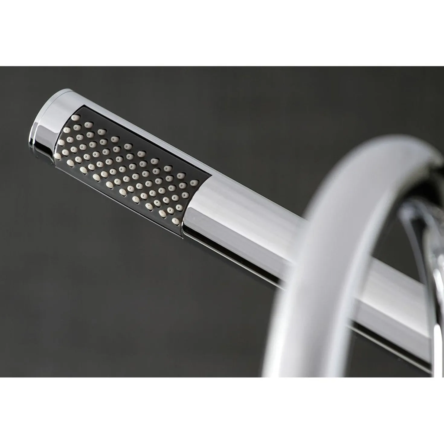 Kingston Brass Concord Deck Mount Tub Filler with Hand Shower