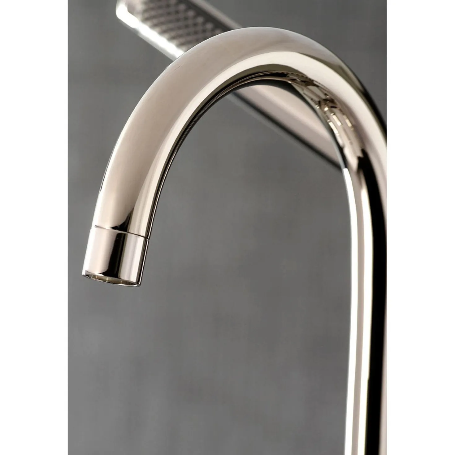 Kingston Brass Concord Deck Mount Tub Filler with Hand Shower