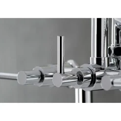 Kingston Brass Concord Deck Mount Tub Filler with Hand Shower
