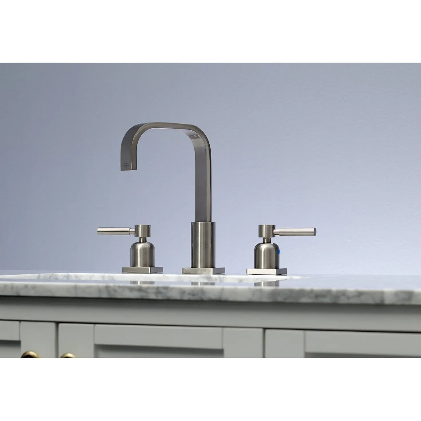 Kingston Brass Concord Fauceture 3-Hole 8-Inch Widespread Bathroom Faucet