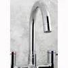Kingston Brass Concord Floor Mount Freestanding Tub Filler with Hand Shower
