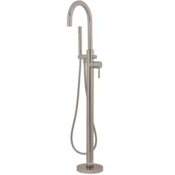 Kingston Brass Concord Floor Mount Tub Filler with Hand Shower