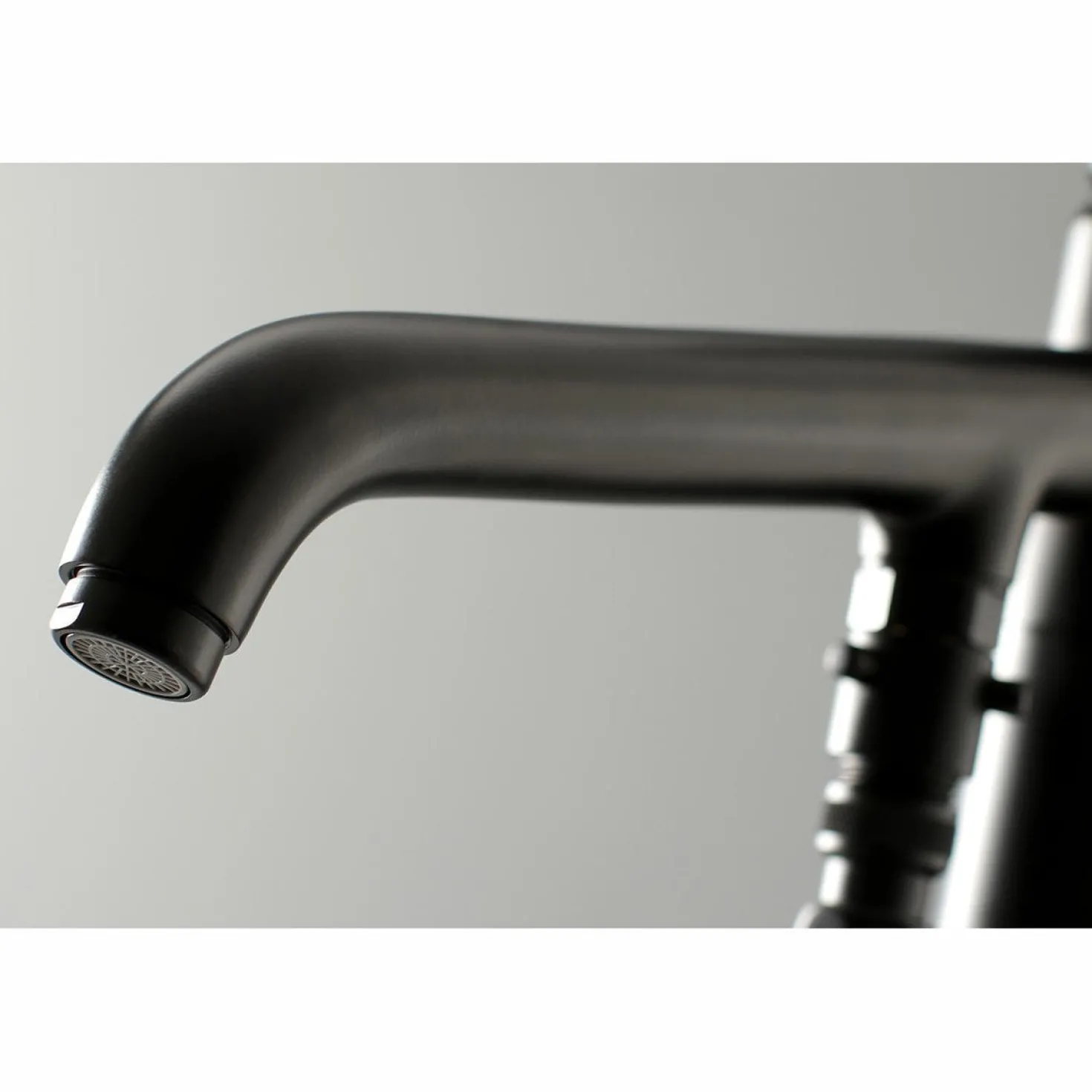 Kingston Brass Concord Floor Mount Tub Filler with Hand Shower