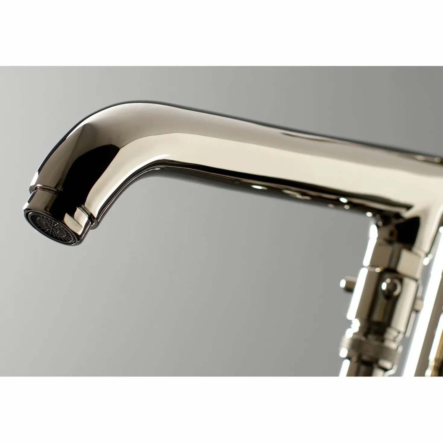 Kingston Brass Concord Floor Mount Tub Filler with Hand Shower