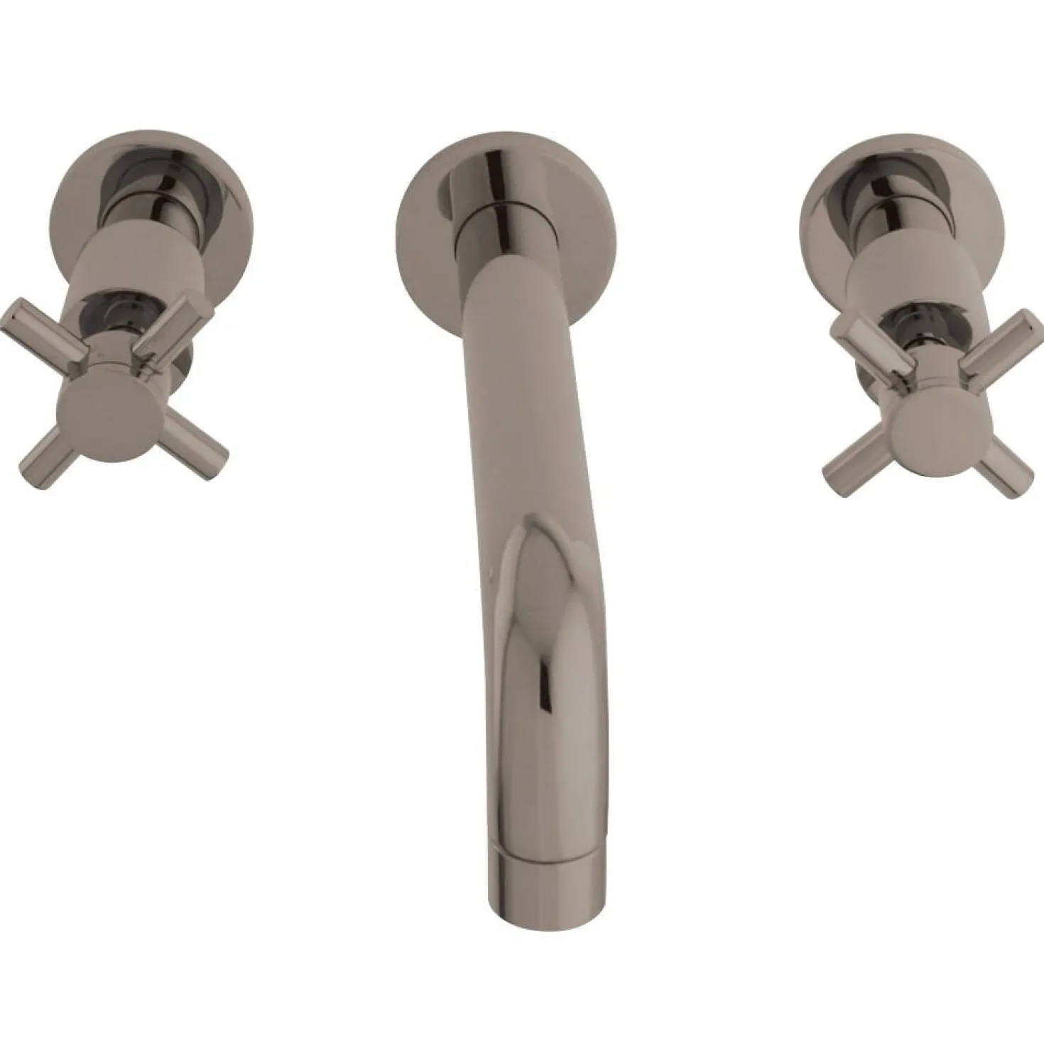 Kingston Brass Concord 2-Handle 3-Hole Wall Mount Bathroom Faucet