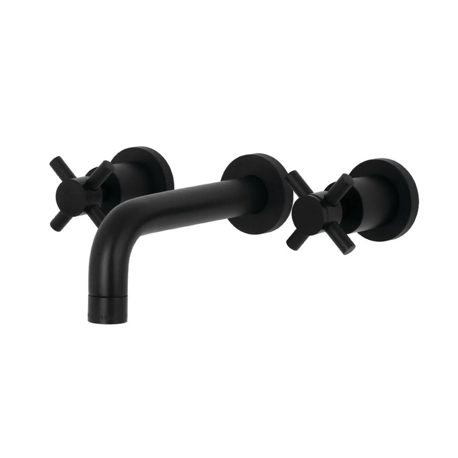 Kingston Brass Concord 2-Handle 3-Hole Wall Mount Bathroom Faucet