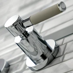 Kingston Brass Concord 2-Handle Wall Mount Bathroom Faucet