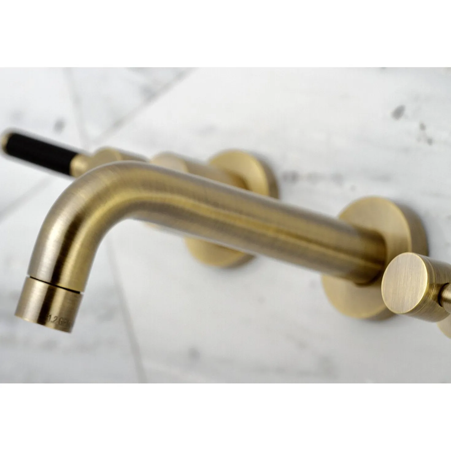 Kingston Brass Concord 2-Handle Wall Mount Bathroom Faucet