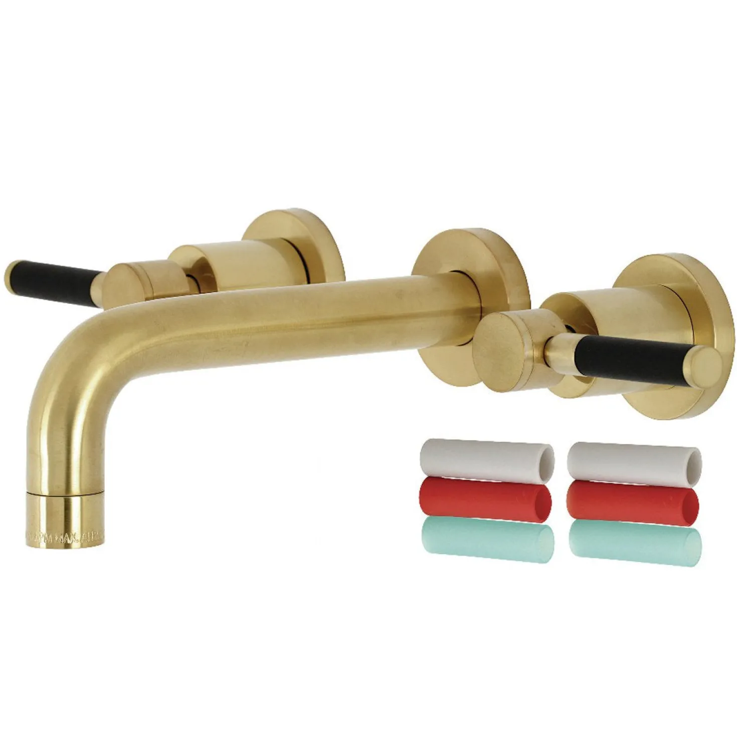Kingston Brass Concord 2-Handle Wall Mount Bathroom Faucet
