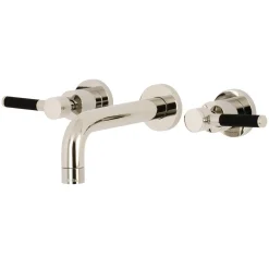 Kingston Brass Concord 2-Handle Wall Mount Bathroom Faucet