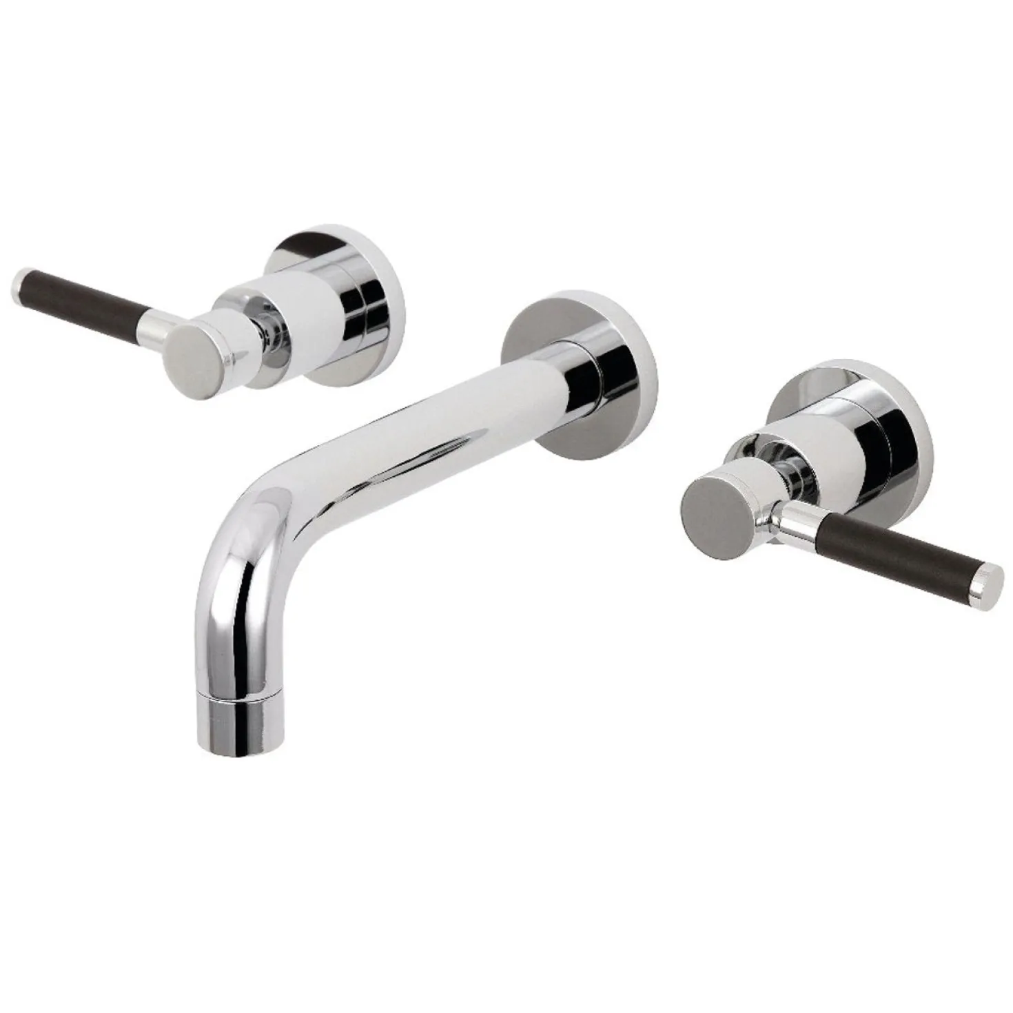 Kingston Brass Concord 2-Handle Wall Mount Bathroom Faucet