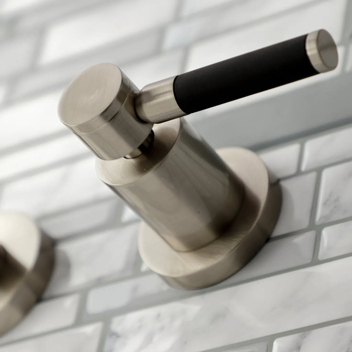 Kingston Brass Concord 2-Handle Wall Mount Bathroom Faucet