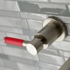 Kingston Brass Concord 2-Handle Wall Mount Bathroom Faucet