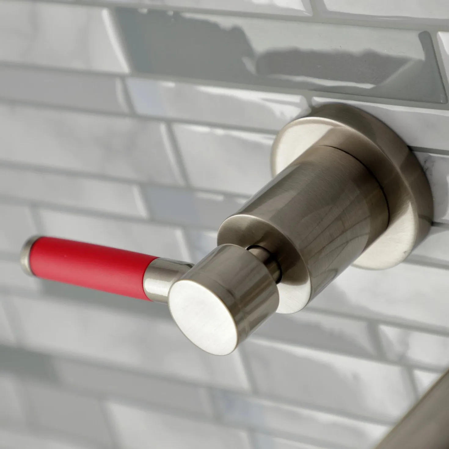 Kingston Brass Concord 2-Handle Wall Mount Bathroom Faucet