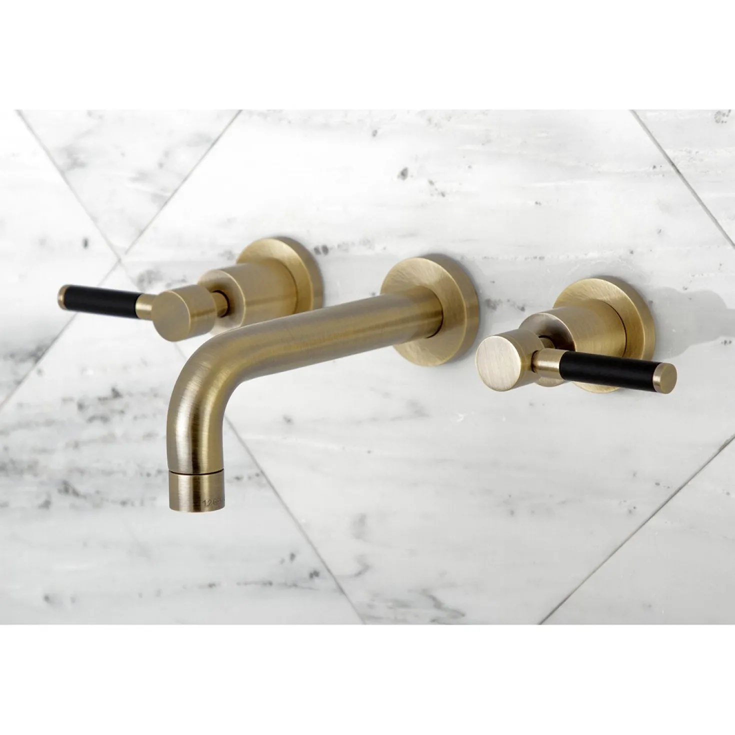 Kingston Brass Concord 2-Handle Wall Mount Bathroom Faucet