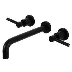 Kingston Brass Concord 2-Handle Wall Mount Roman Tub Faucet