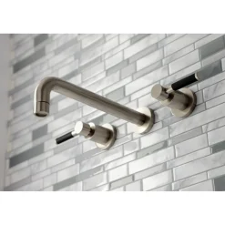 Kingston Brass Concord 2-Handle Wall Mount Roman Tub Faucet