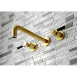 Kingston Brass Concord 2-Handle Wall Mount Roman Tub Faucet