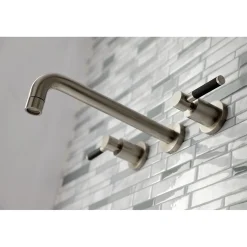 Kingston Brass Concord 2-Handle Wall Mount Roman Tub Faucet