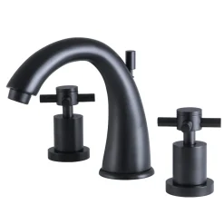 Kingston Brass Concord 3-Hole 8-Inch Widespread Bathroom Faucet