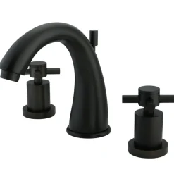 Kingston Brass Concord 3-Hole 8-Inch Widespread Bathroom Faucet