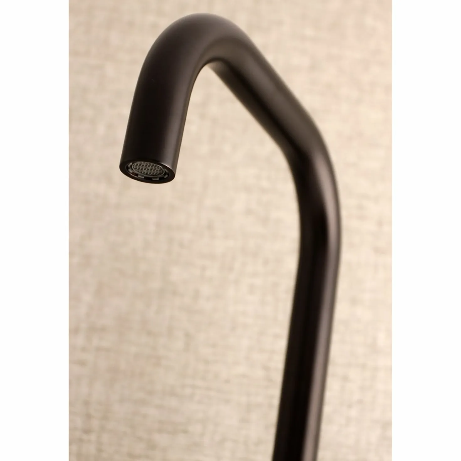 Kingston Brass Concord 8-Inch Adjustable Center Wall Mount 2-Hole Kitchen Faucet