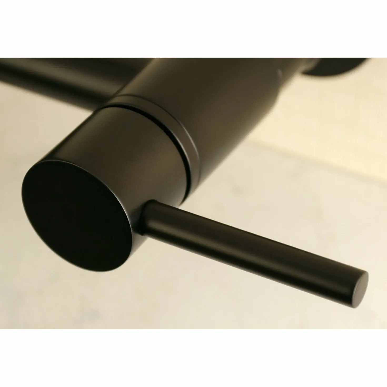Kingston Brass Concord 8-Inch Centerset Wall Mount Kitchen Faucet