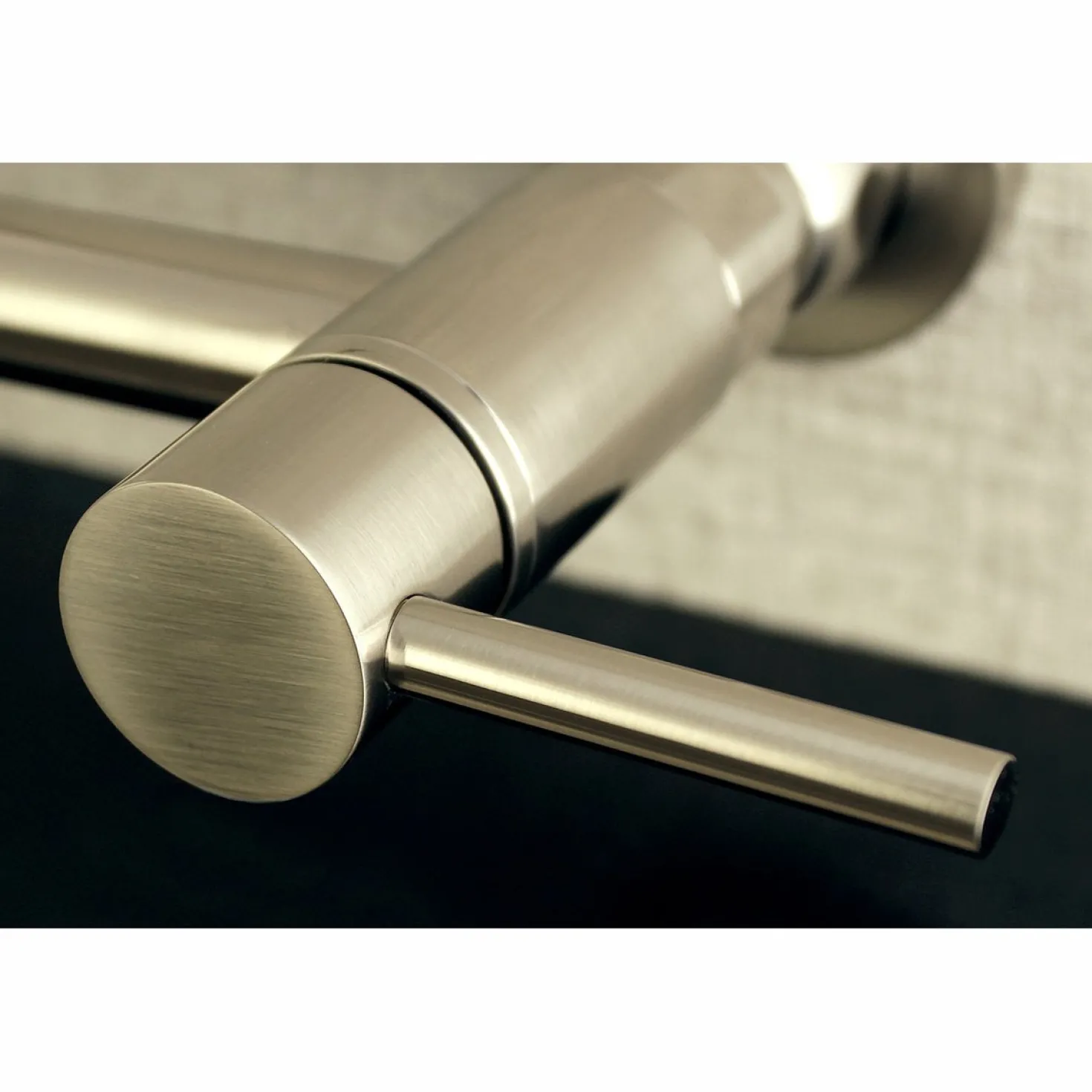 Kingston Brass Concord 8-Inch Centerset Wall Mount Kitchen Faucet