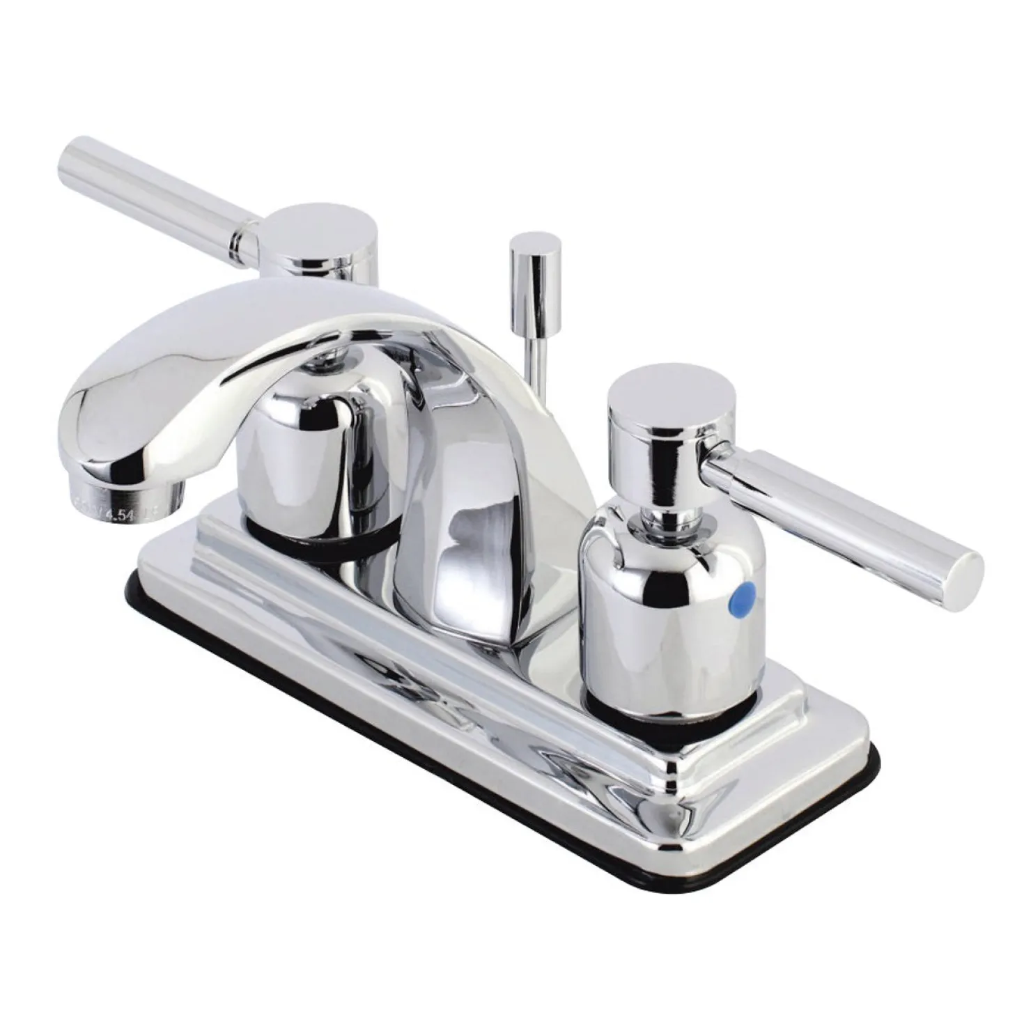 Kingston Brass Concord 4-Inch Centerset Bathroom Faucet with Pop-Up Drain