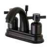 Kingston Brass Concord 4-Inch Centerset 3-Hole Bathroom Faucet
